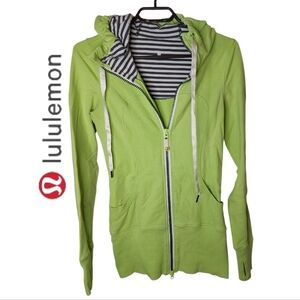 Lululemon Lime Green Vintage Jacket